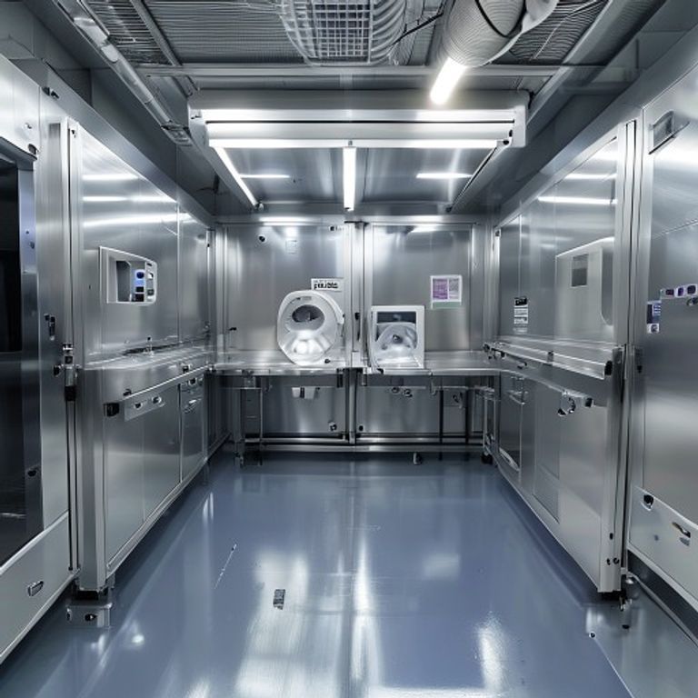 Lab Changing Room V Point Innovators | Advanced HVAC & Cleanroom Engineering